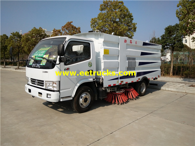 DFAC 5m3 Road Cleaning Vacuum Trucks