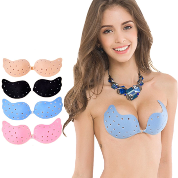 Bra Push-Up Strapless Silicone yang Tidak Terlihat