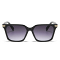 Small frame square gradient sunglasses fashionable sunglasses