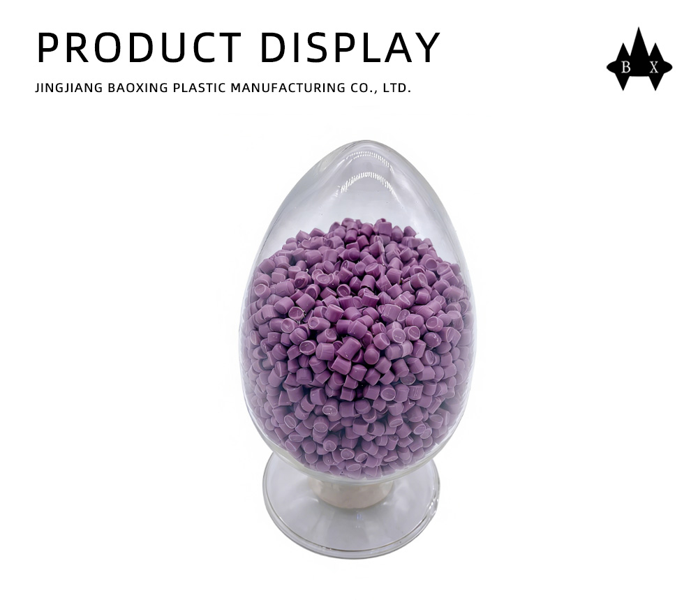 IMG_5544 Purple PVC Plastic Granules for Cable Insulation X