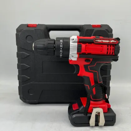 Impact Lithium Electric Drill: Rechargeable Power Tools Drill Kit - Cordless Drill Power Tool Set
