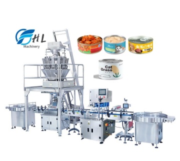 Automated Pet Food Production Line for Dogs, Cats, and Fish with Quantitative Filling and Packaging