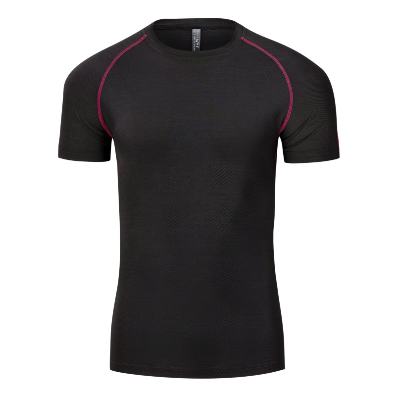 Wholesale Adult Short Sleeve Fitness Sport Men T-shirt
