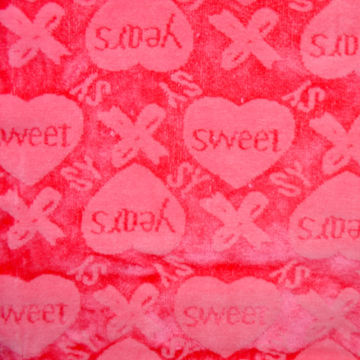 2-color jacquard velvet fabric for fashionable dress