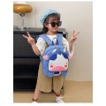 Mochila escolar para niños pequeños con estampado animal divertido