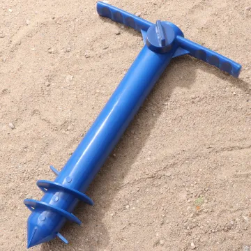Plastic Screw Parasol Anchor for Beach Umbrella Stability