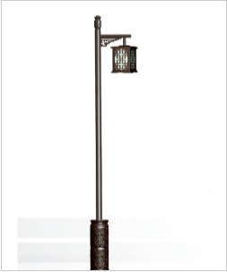 Classic elegant style garden lamp