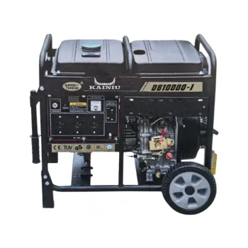 Open type generator set tricycle