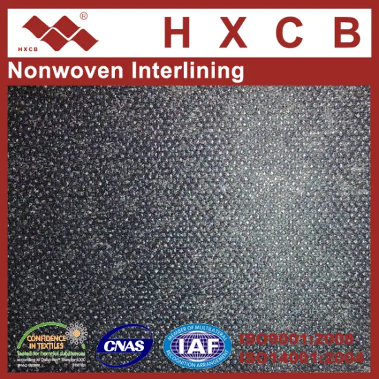 (6070w)Soft Garment Accessory NonWoven Interlining Fabric& polyester Interlining