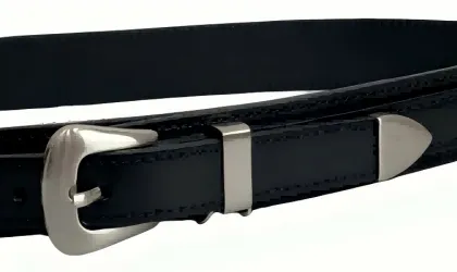 Genuine leather multi-layer belt