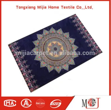 Low Price Washable Anti Slip Printing Door Mat For Home Decoration