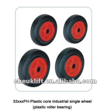 Plastic core industrial single wheel(plastic roller bearing) 32xxxPH caster