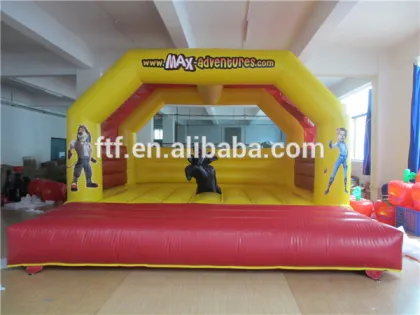 Cartoon water jumping castle
