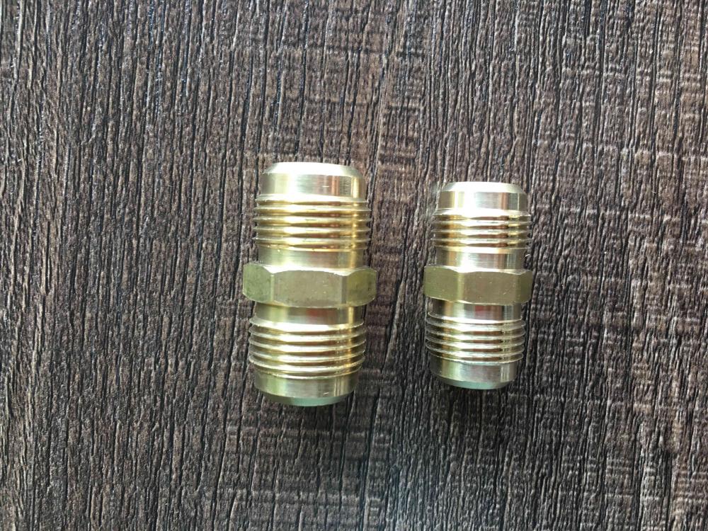 brass straight standard union fitting