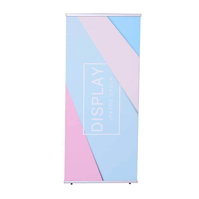 L Banner Stand Aluminium Custom