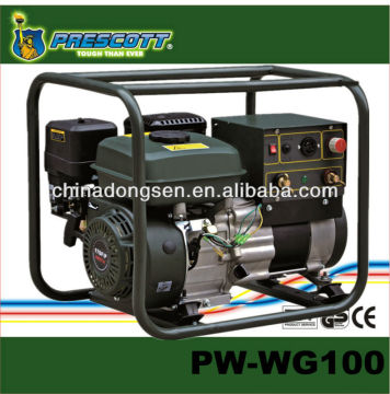 Silent diesel welding generator