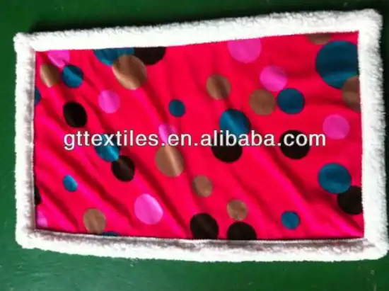 very cheap and high quality made in China fleece blanket
