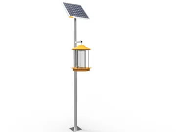 Farm solar insect killer lamp with LED light
