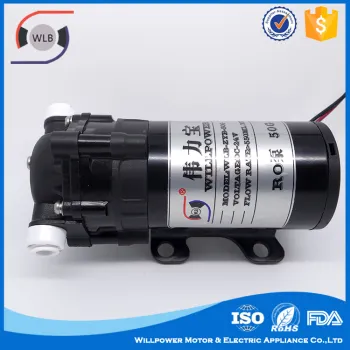 12v or 24v dc micro low noise household RO pure water machine pump
