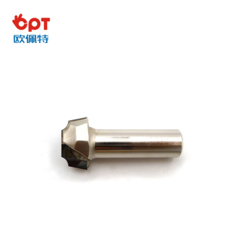 PCD flush trim micro router bit groove cutter