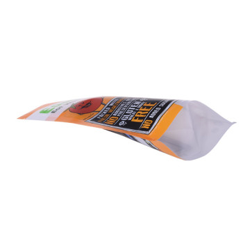 Kompostlanabilir baharat toz ziplock torbası yazdırılmış
