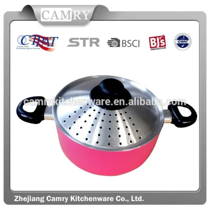 Royal aluminium colorful noodle pot