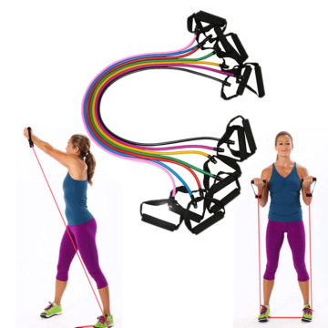 Latex Tubing Exerciser With Safeguard Cover