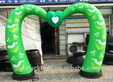 inflatable heart archway cheap price romantic inflatable arch for sale