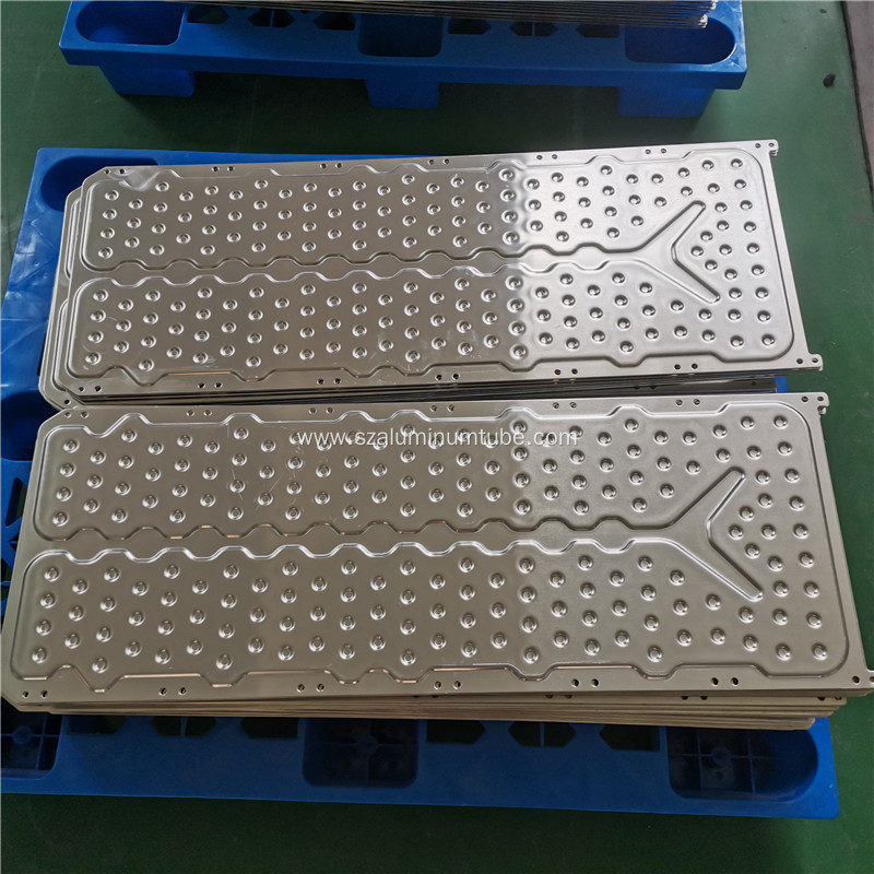 Aluminium water cooling plate for PV panel