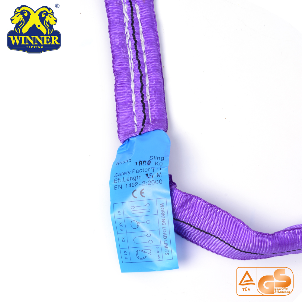 1T Polyester Round Sling