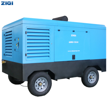 110KW Portable Diesel Engine Driven Air Screw Compressor for Drilling Rigs at Low Price