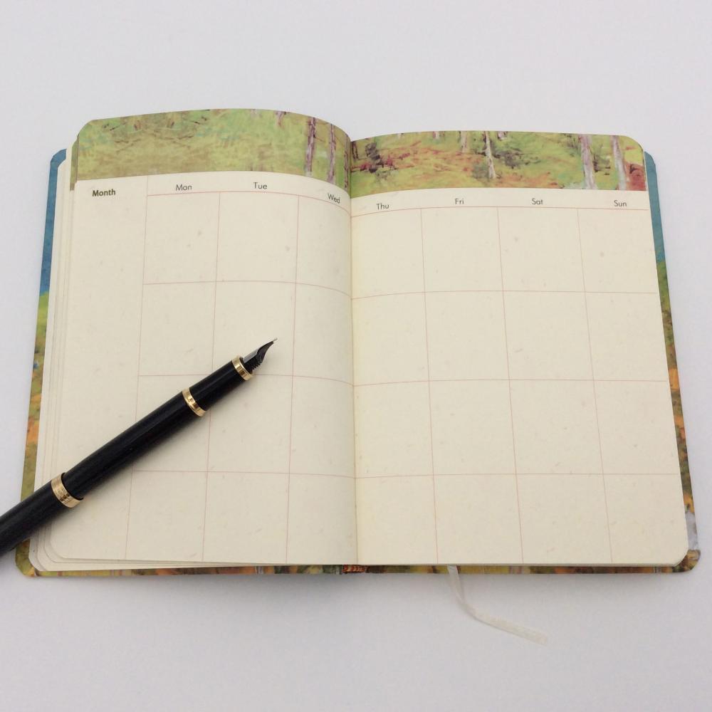 Papier Retro-Malerei Notebook