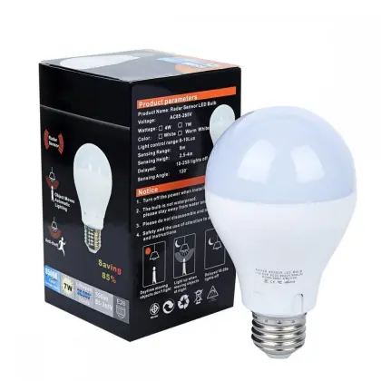 Smart E27 LED Light Bulb with Motion Sensor