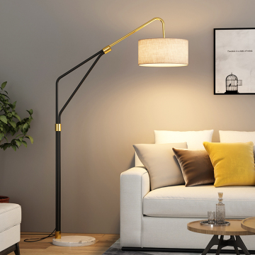 Modern White Cloth Floor Lamp 175*35 cm - Popular Home Decor from England