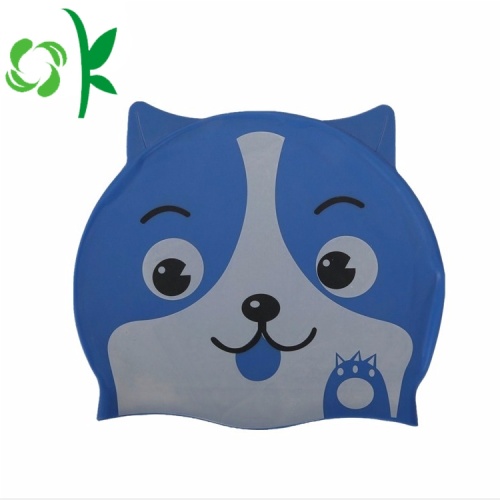 Silicone Cat Swim Hats Casquettes pour cheveux longs