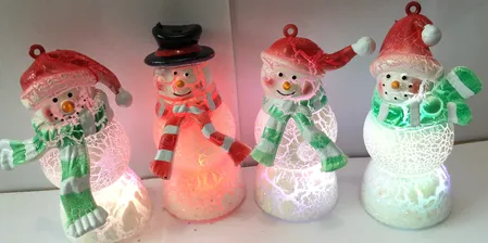 Christmas Snowman Series of Crack Body