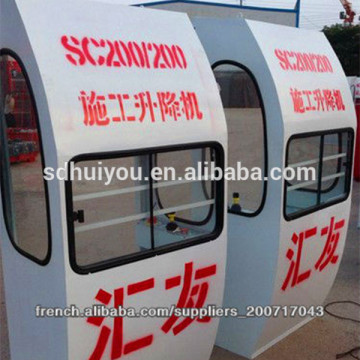 2016 cheap HYCM high quality Tower Crane Operation Cab Zoom
