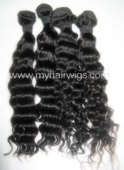 brazilian human hair,high quality,wavy curly,dark colors