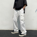 Herrenmodie Streetwear Hip-Hop-Pocket-Cargohose
