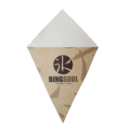 Chinese-Made Paper Cone for Potato Chips