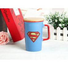 Quadrinhos do super-herói caneca de café