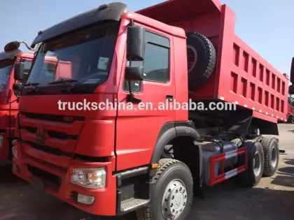 Sinotruk Howo Truck Delaers Truck Dump hyva dumper truck