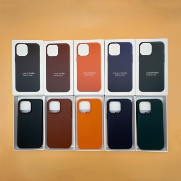 Oficjalna oryginalna skórzana obudowa magnetyczna na iPhone 15/14/13 Pro Max