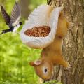 Squirrel Bird Feeder Tree Decor Outdoor