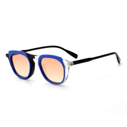 Round Clear Vintage Eyewear Acetate Frame