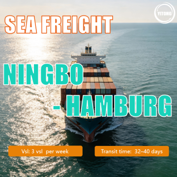Trasporto marittimo da Ningbo ad Amburgo, Germania