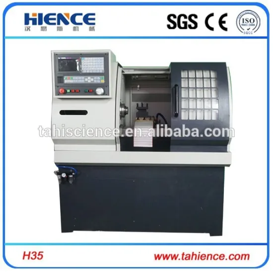 Small automatic tools changer chuck metal CNC lathe turning lathe H35