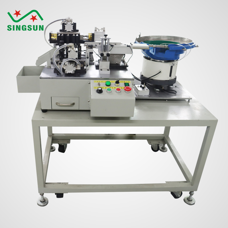 Vertical component cutting machine