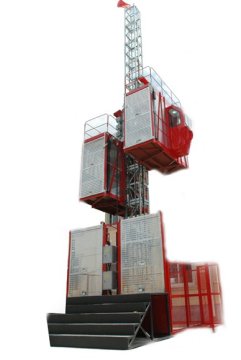 Oem Custom 2700kg Sc100 Construction Hoist Elevator For Building 3.0 X 1.3 X 2.5m