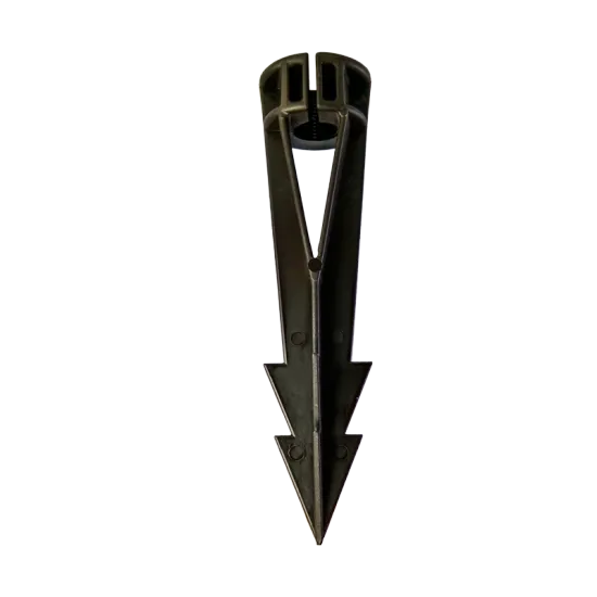 Small PVC Material Stake For Landscape Lighting Fixtures